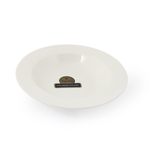 Olimpia Fragole Dinner Plate 24 cm - White Porcelain