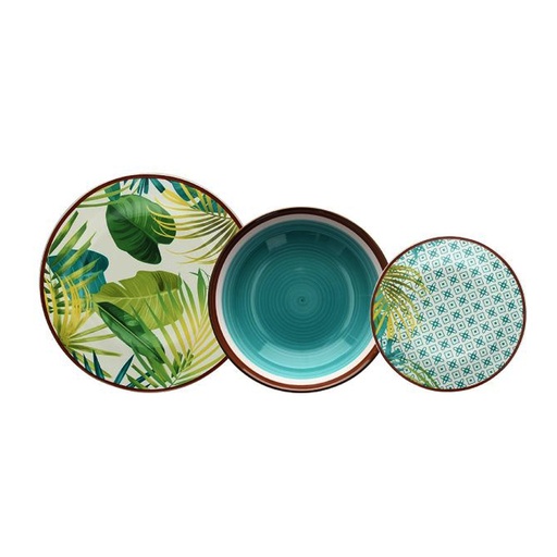 Metropolis Jungle Dinner Set - 18pcs