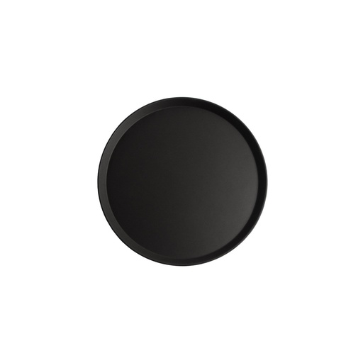 صينية تقديم 30x2 سم مانعه للانزلاق - اسود رابر