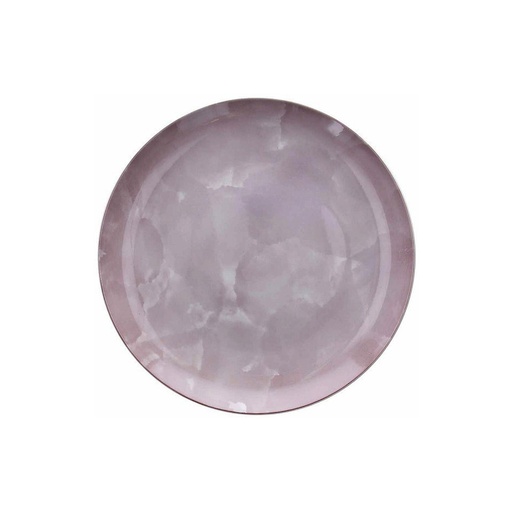 صحن عشا 27 سم سفيرا - وردي