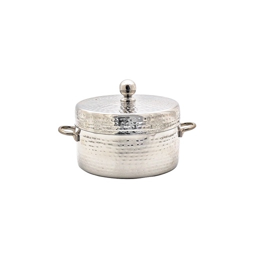 Steel Hammered Straight Hot Pot - 28cm