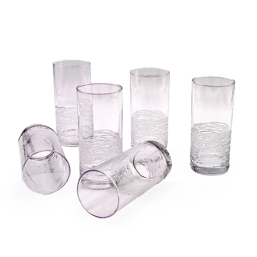 Frosted Tumbler Glass Set - 6pcs