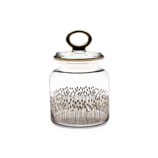 Turkish Pattern Candy Jar - Platinum
