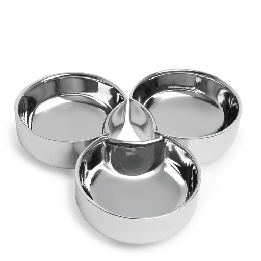 3pcs Interlocking Bowls 10.75 cm
