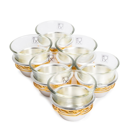 Set of 6 Arabic coffee cups