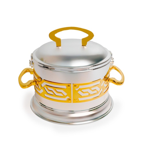 Silver Plated Hot Pot - 17cm 