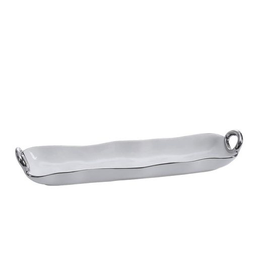 صينية مقرمشات أنيقة بمقبض