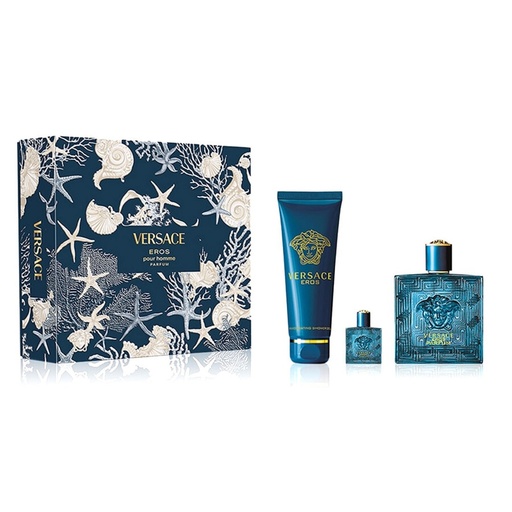 مجموعة عطر ايروس للرجال - 3 حبات