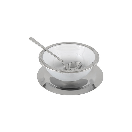 Sarezzo Stainless Steel Sauce Bowl with Ladle