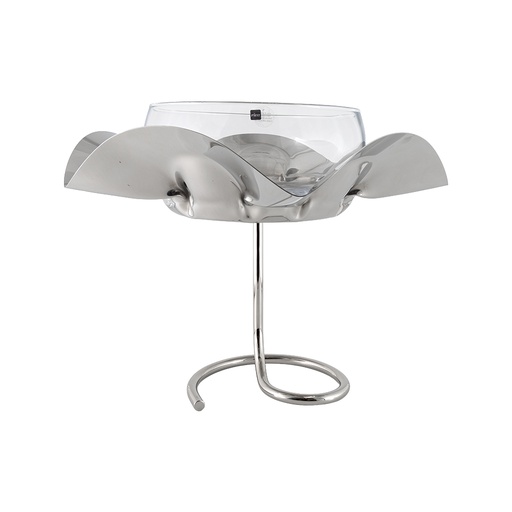 Fiori Stainless Stell Glass Small Fruit Holder