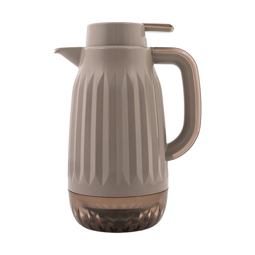 Vacuum Jug Deco with Inner Glass  - 1L - Hazelnut