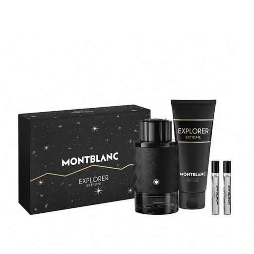 مجموعة هدايا عطر إكسبلورر إكستريم للرجال - 4 قطع