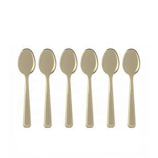 Belle Epoque Sand Teaspoons Set - 6pcs
