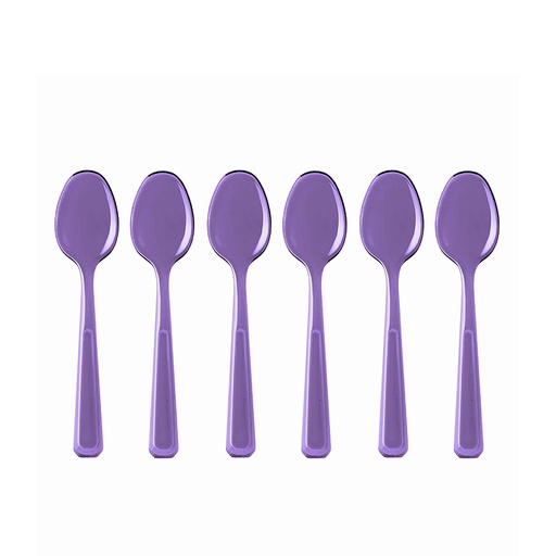 Belle Epoque Purple Teaspoons Set - 6pcs
