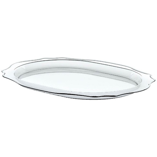 Oval Clear Medium Tray