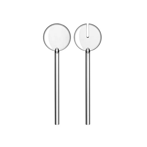 ملاعق تقديم سلطة شفاف جوزينى