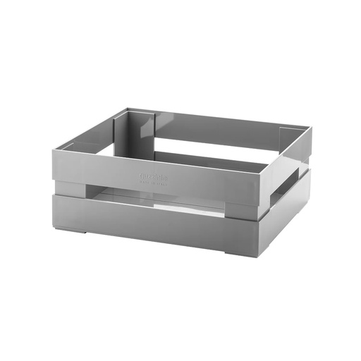 صندوق تخزين كبير تايدي اند ستور - رمادي داكن