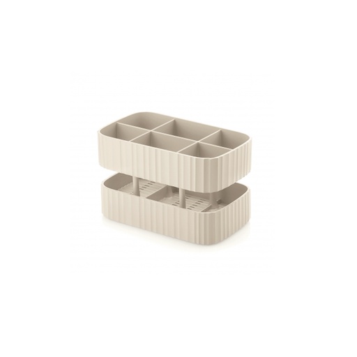 Drain & Safe Cutlery Drainer - Clay