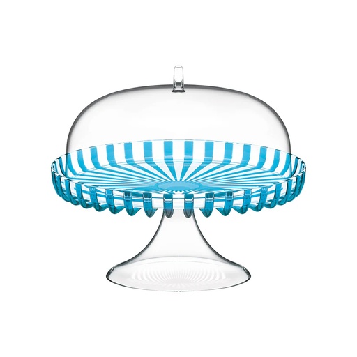 Guzzini Dolcevita Cake Stand with Cover - Blue