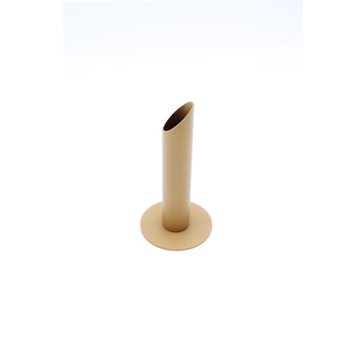 Matte Gold Flower Vase H 15cm