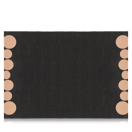 Matte Rose Edges Tray Set - 2pcs