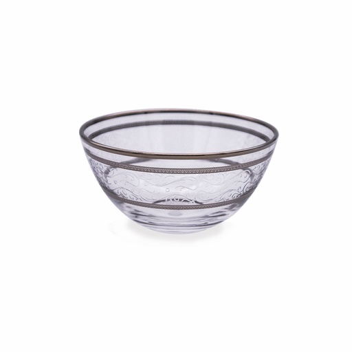 Galia Platinum Serving Bowl - 13.5cm