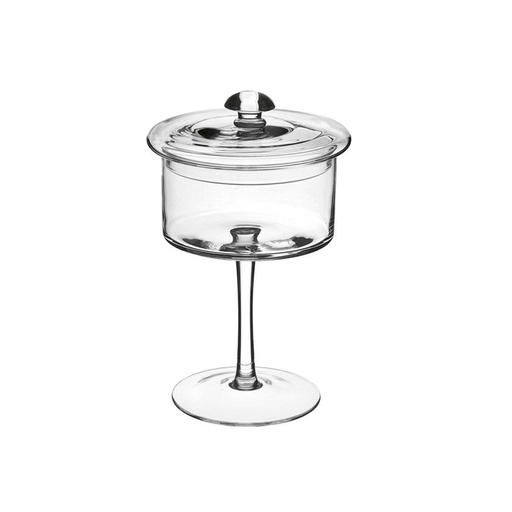 Vetro Glass Candy Jar With Lid