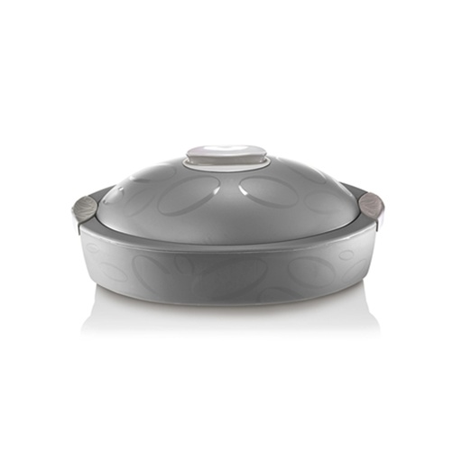 حافظة طعام جورميت توتوكالدو 3 لتر - رمادي