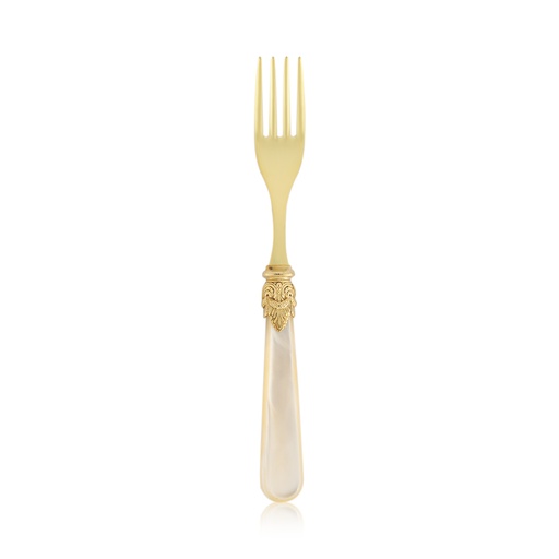 Napolean Table Fork - Ivory Gold
